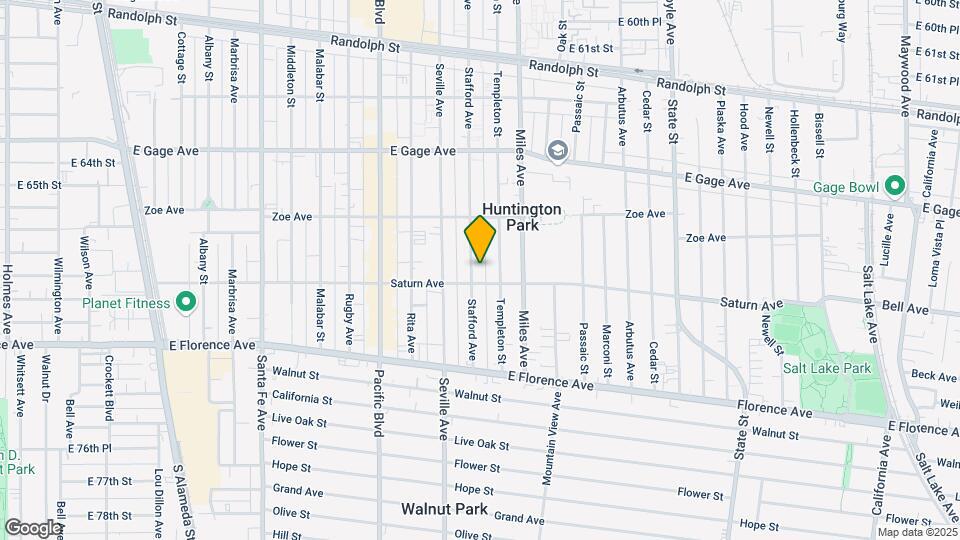 6812 Stafford Ave Mapa y Detalles de la Ubicación
