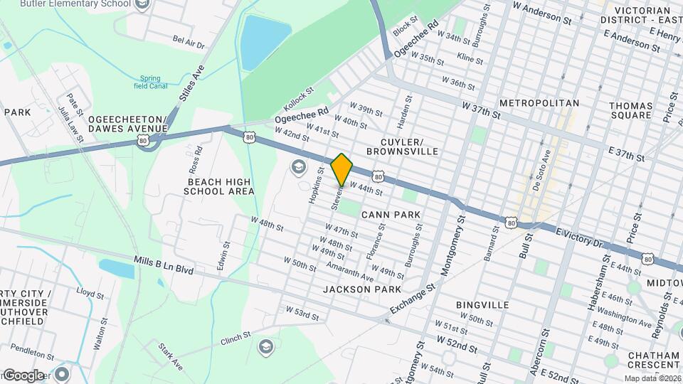 830 W 45th St Map and Location Details