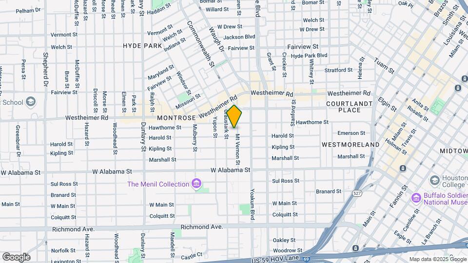 3414 Mt Vernon St Map and Location Details