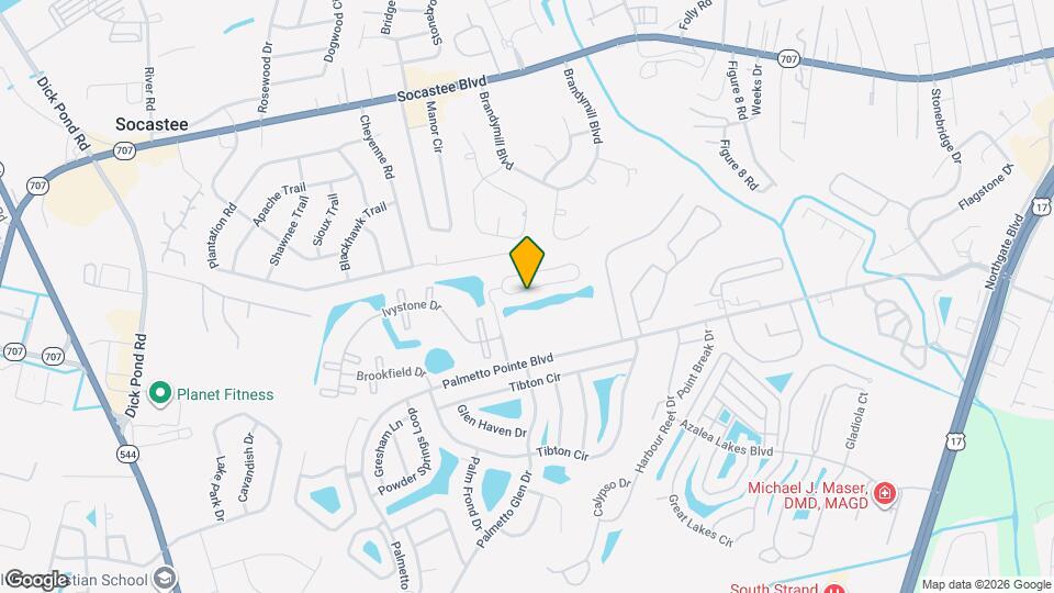 414 Wallingford Cir Map and Location Details