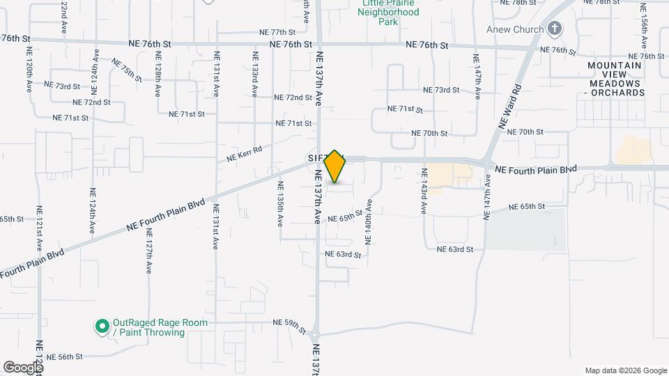 13736 NE 66th Wy Map and Location Details