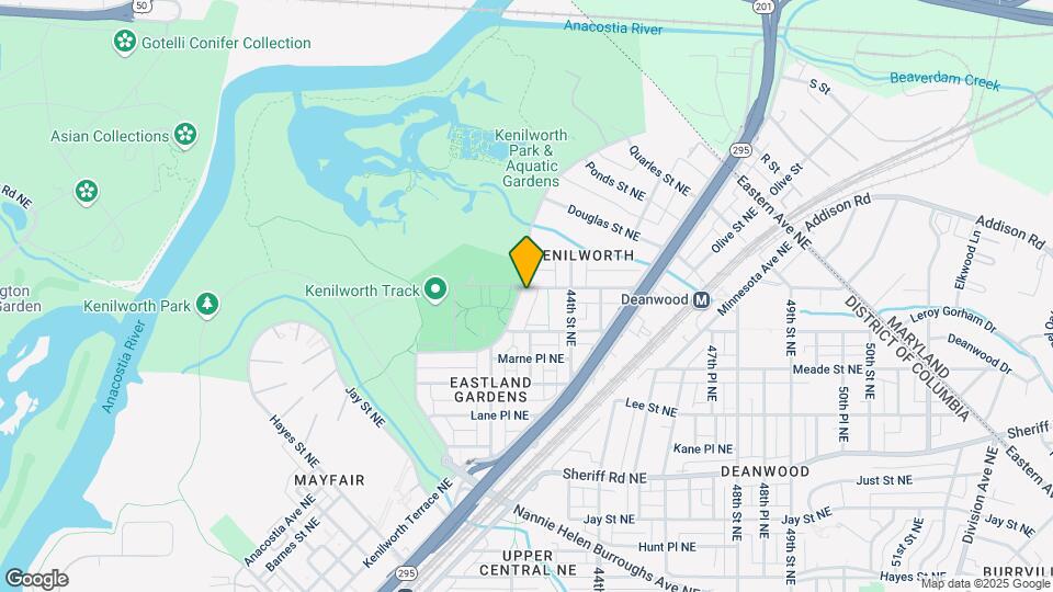 4301 Ord St NE Mapa y Detalles de la Ubicación