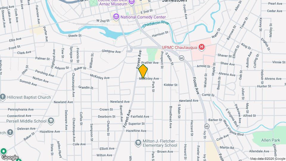 59 McKinley Ave, Unit Lower Map and Location Details