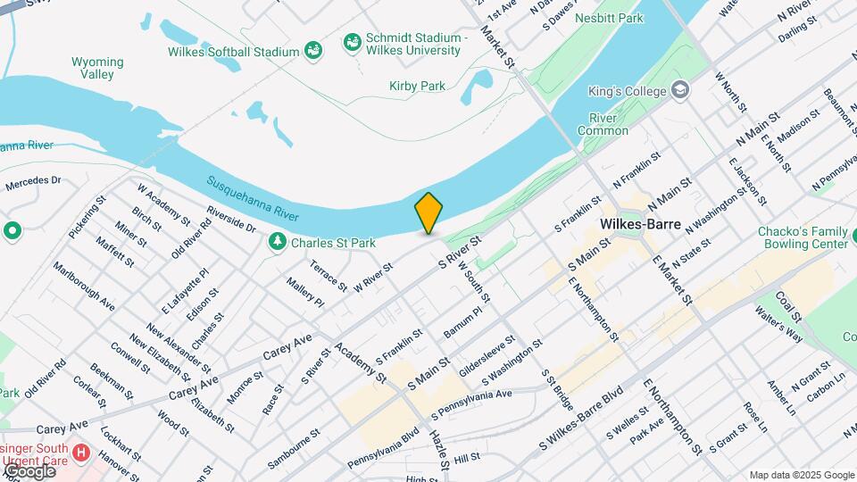 19 W River St Map and Location Details