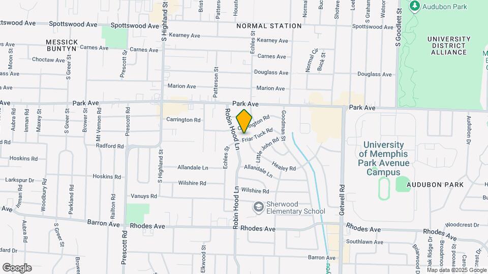 3704 Friar Tuck Rd Mapa y Detalles de la Ubicación