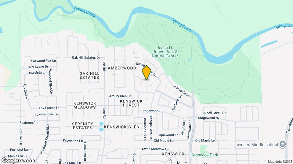 8138 Wooded Terrace Ln Map and Location Details