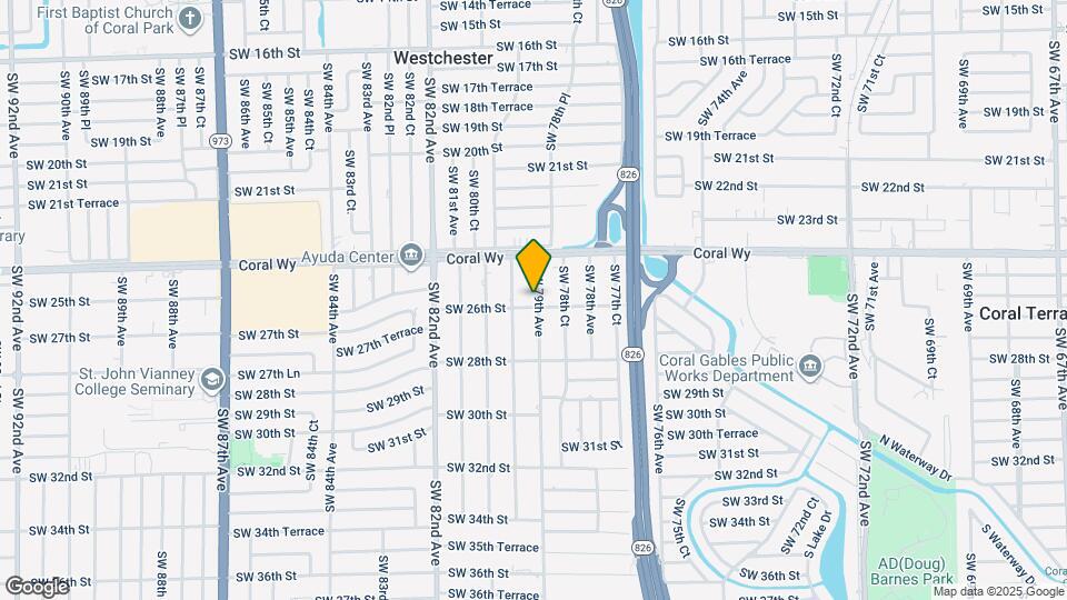 7901 SW 26th St Map and Location Details
