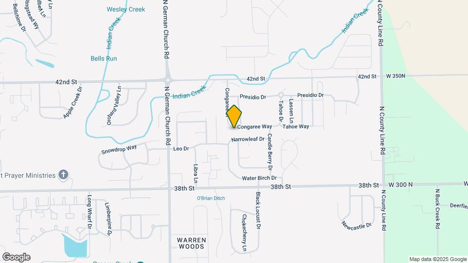 11319 Congaree Way Mapa y Detalles de la Ubicación