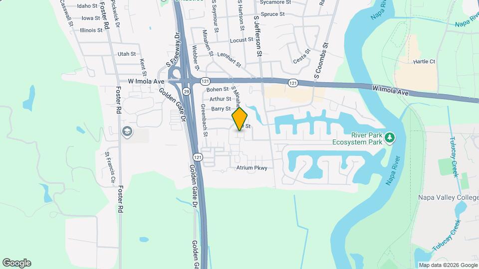 720 Wintergreen Ct Map and Location Details
