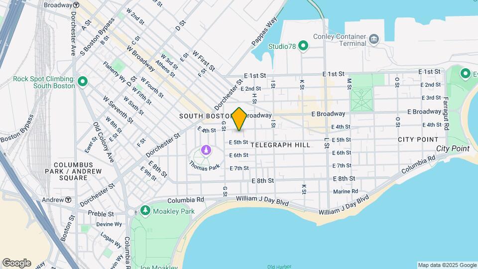 549 E 4th St, Unit 1 Map and Location Details