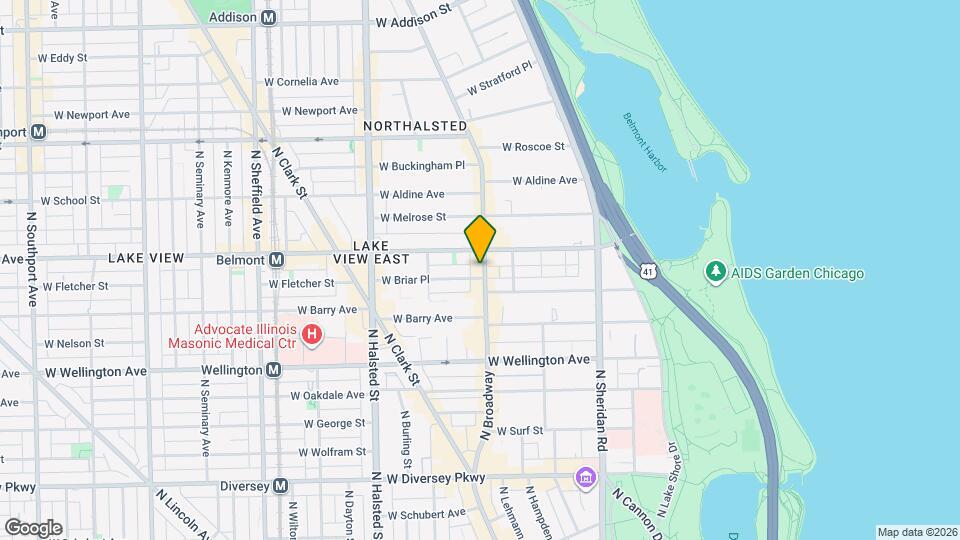 3160 N Broadway, Unit 402 Map and Location Details