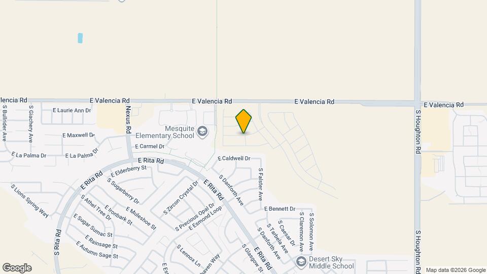 9586 E Friedel Dr Map and Location Details