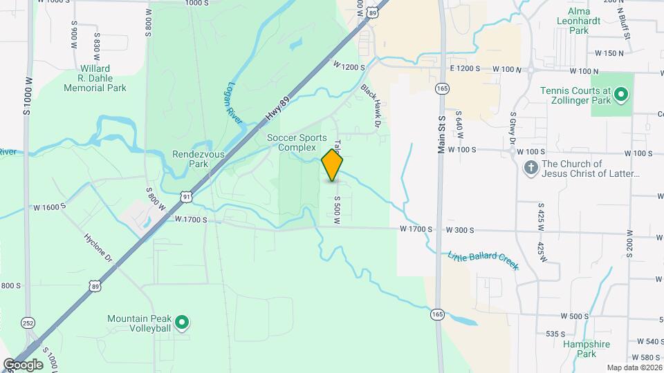 1545 Talon Dr Map and Location Details