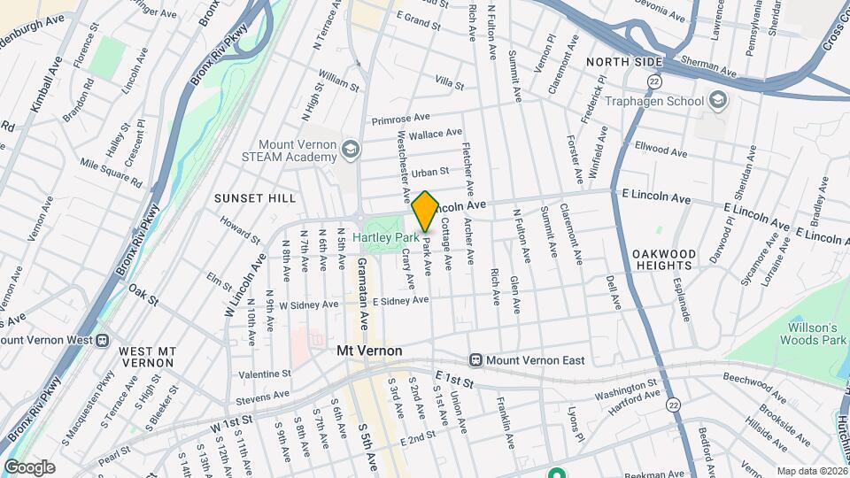 160 Park Ave Mapa y Detalles de la Ubicación