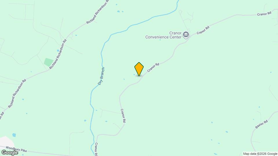 927 Cranor Rd Map and Location Details