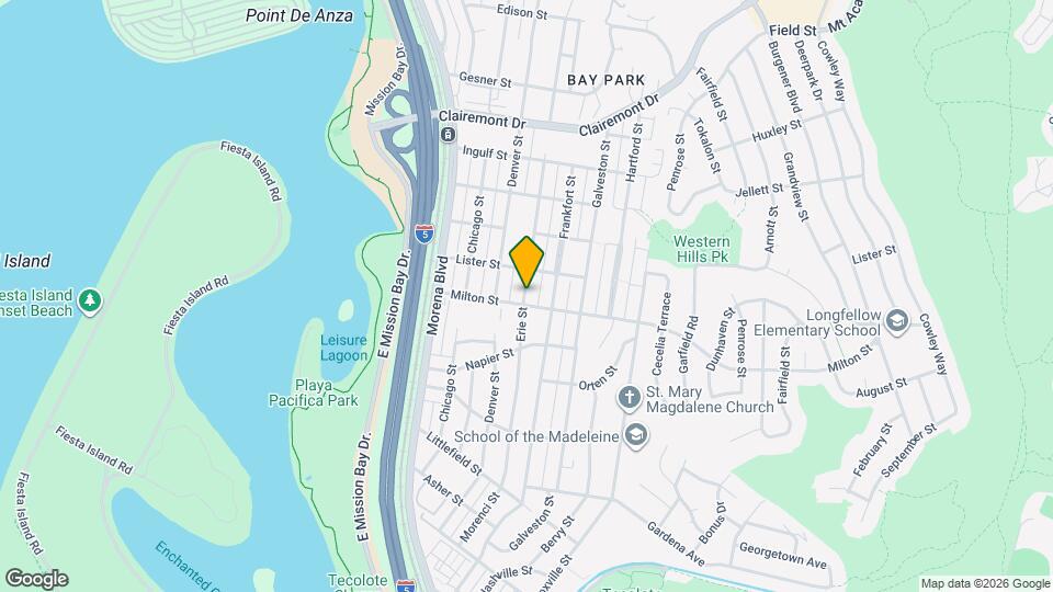 2207 Erie St, Unit Single Unit Map and Location Details
