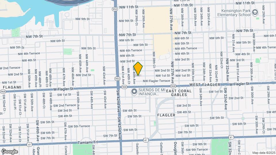 3940 NW 1st St Map and Location Details