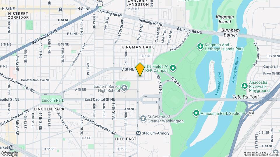 1904 Constitution Ave NE Map and Location Details