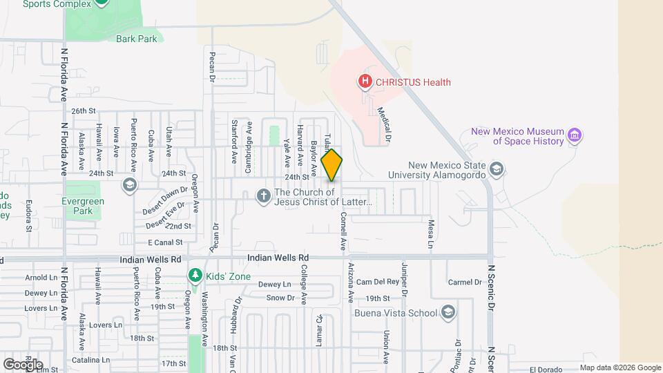 3 Bedroom 2 Bath Home Map and Location Details