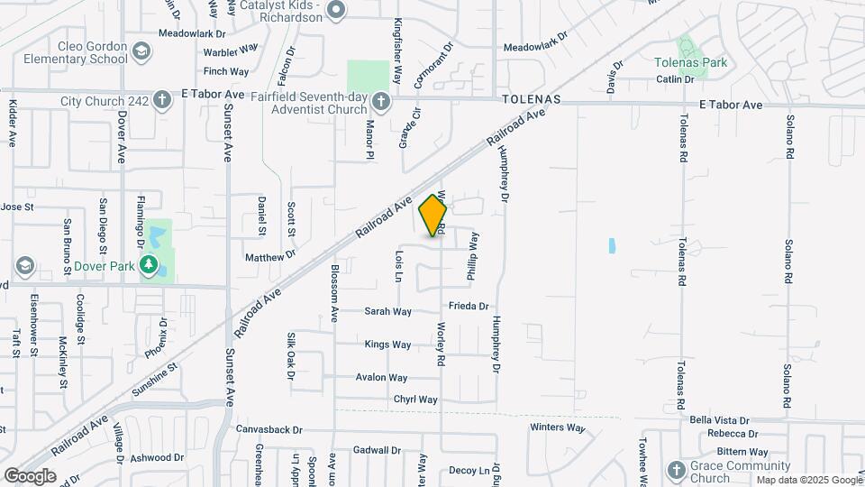 1346 Lois Ln Map and Location Details