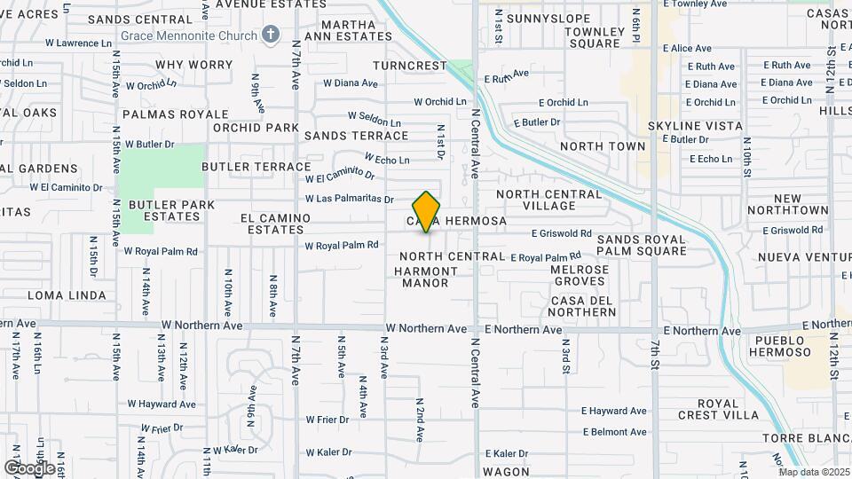 8154 N 1st Dr Map and Location Details