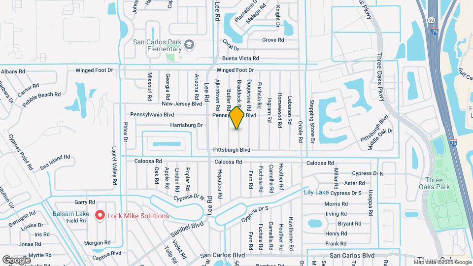 17528 Braddock Rd Map and Location Details