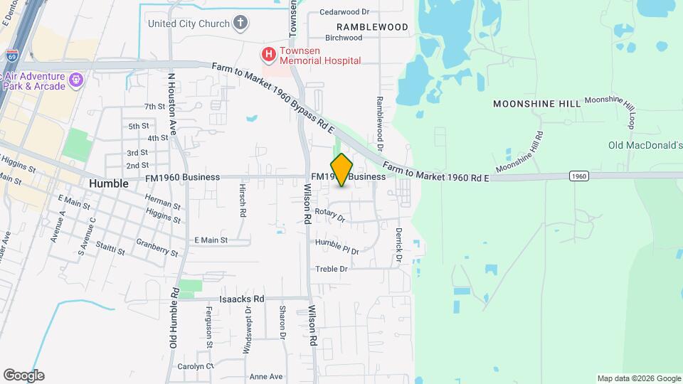 21311 Patton Hills Ln Mapa y Detalles de la Ubicación