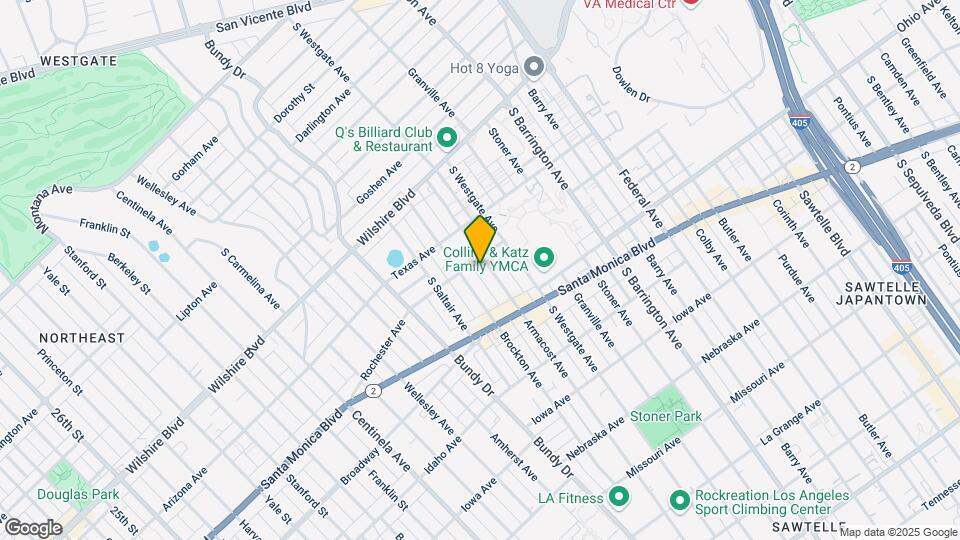 1409 Armacost Ave Map and Location Details