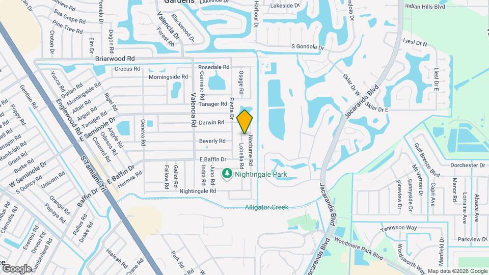 2959 Lobelia Rd Map and Location Details