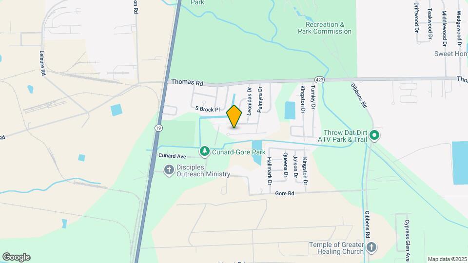 2351 Desoto Dr Map and Location Details