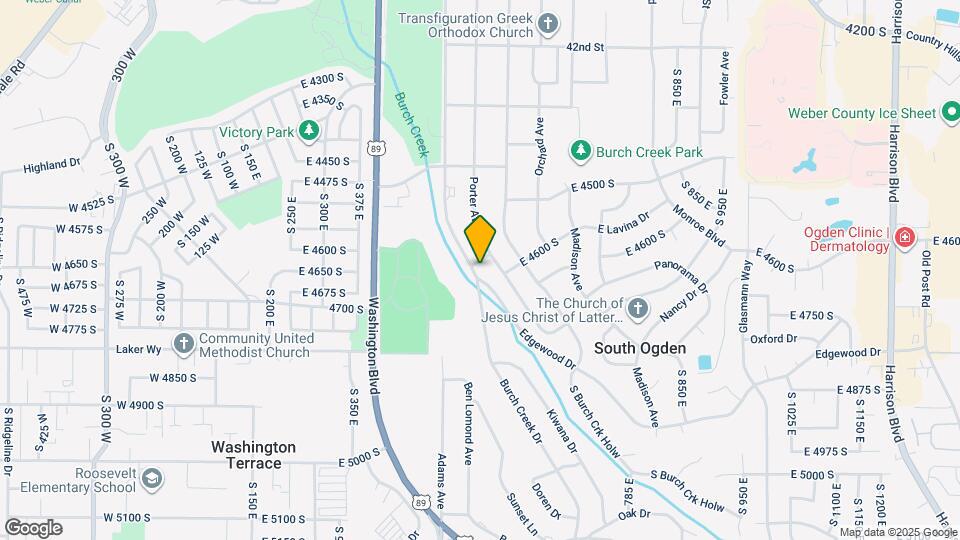 4606 S Adams Ave Map and Location Details