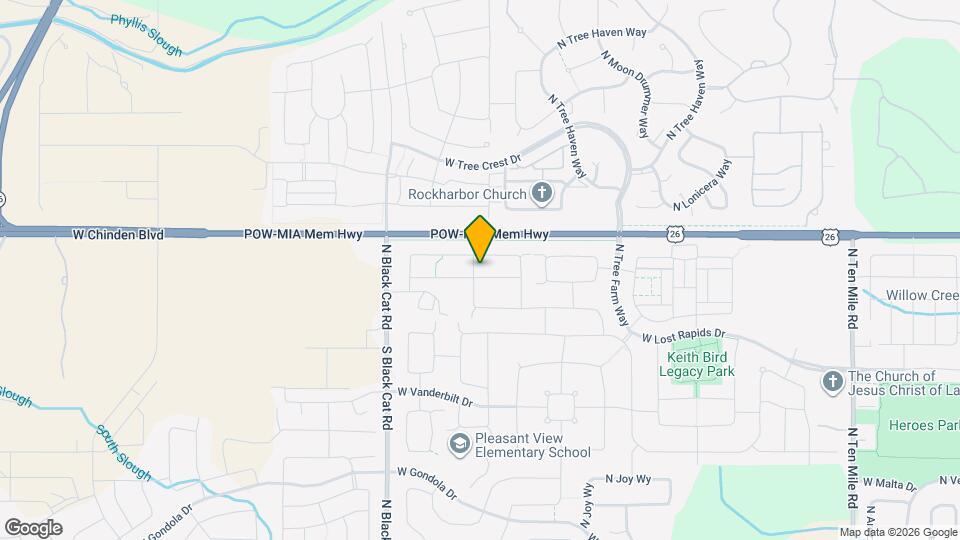 4480 W Everest St Map and Location Details