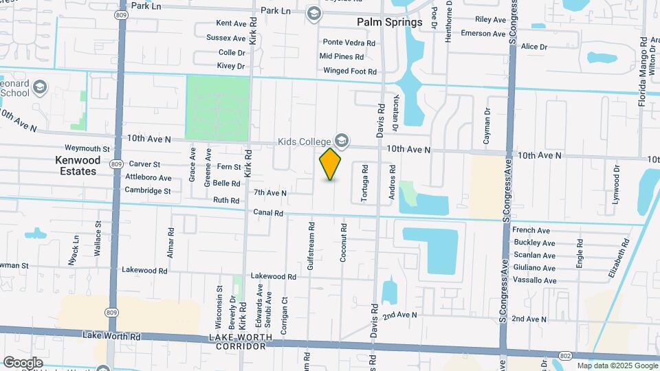 3403 Rostan Ln, Unit Main Map and Location Details