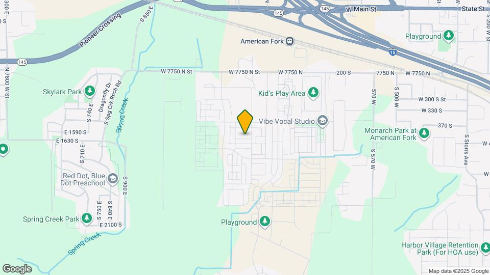 1024 W 400 S Map and Location Details