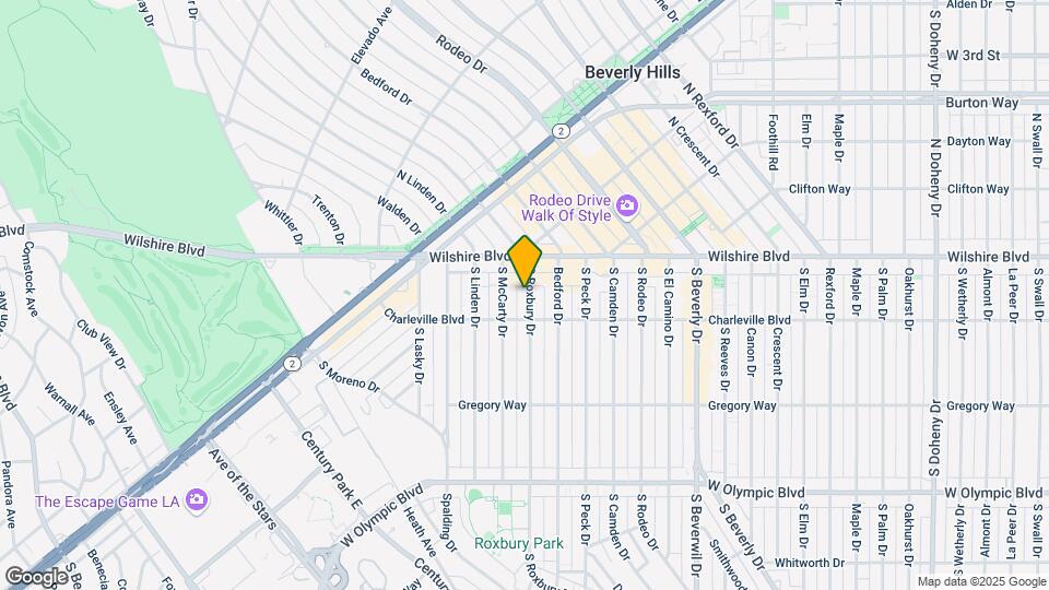 137 S Roxbury Dr Map and Location Details