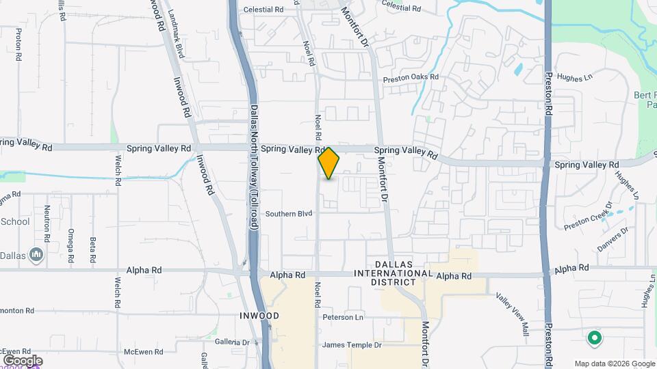 13970 Noel Rd Mapa y Detalles de la Ubicación
