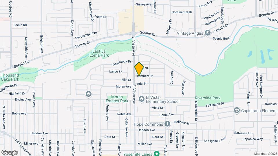 2218 Lambert St Map and Location Details