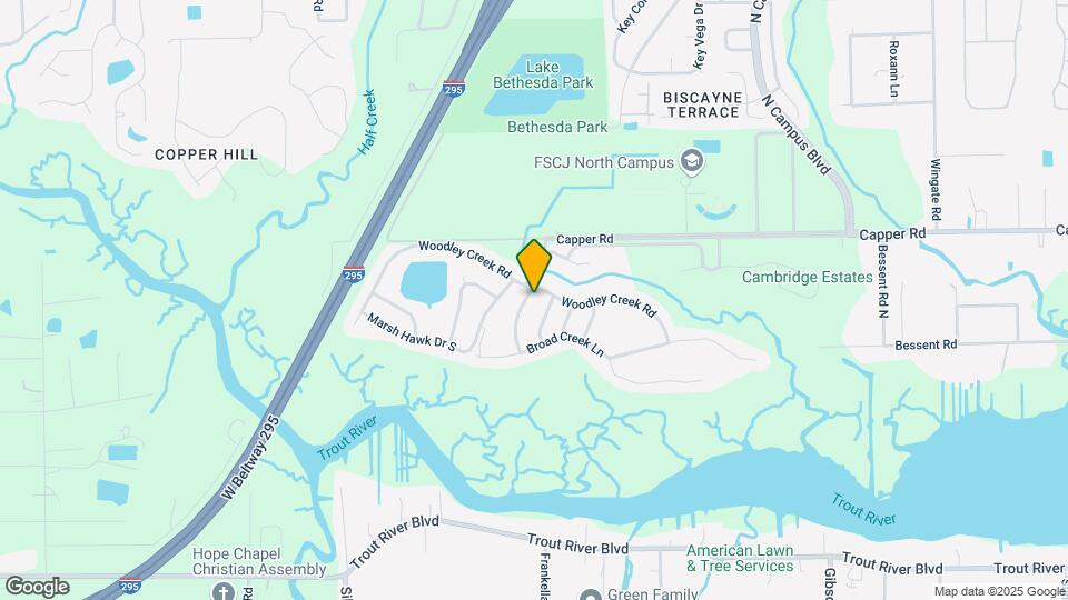 10375 Woodley Creek Blvd Map and Location Details