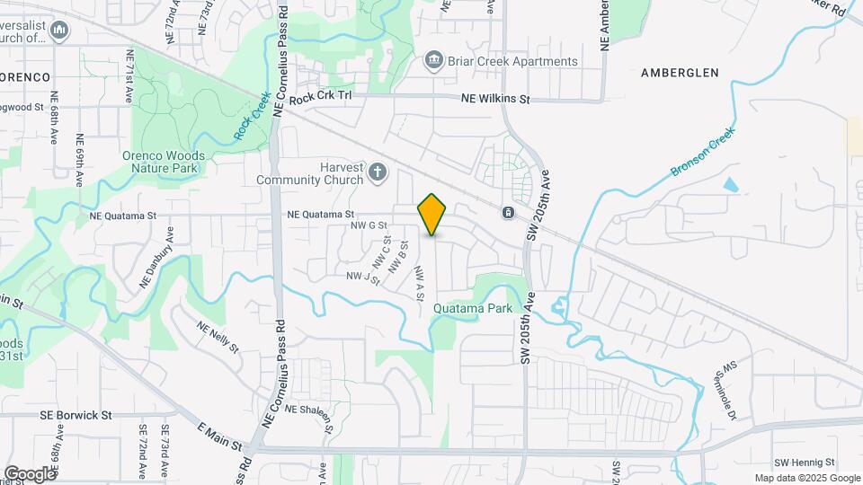 325 NW 209th Ave Map and Location Details