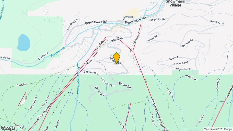 Snowmass Base Village Map and Location Details