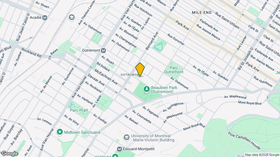 505 Stuart Av Map and Location Details