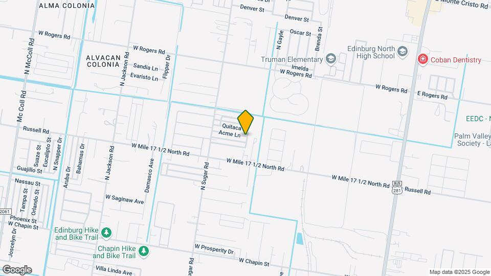 1310 Acme Ln, Unit 1 Map and Location Details