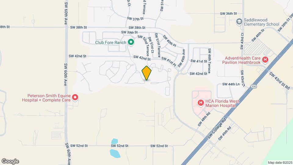 4425 SW 52nd Cir Map and Location Details