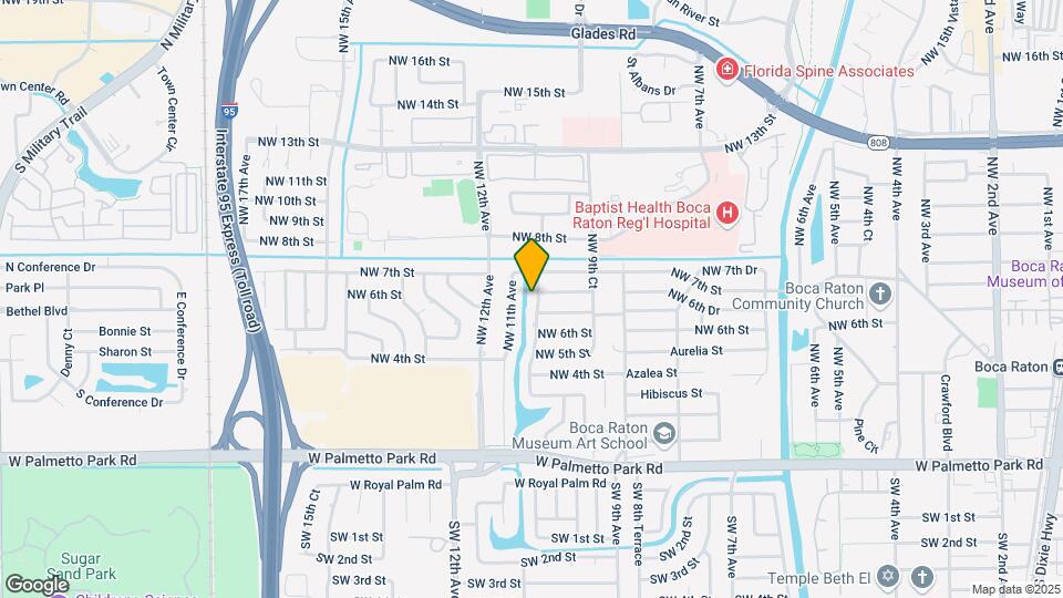 653 NW 10th Ct Map and Location Details
