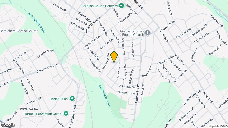 246 Hilltop Ave SW Map and Location Details