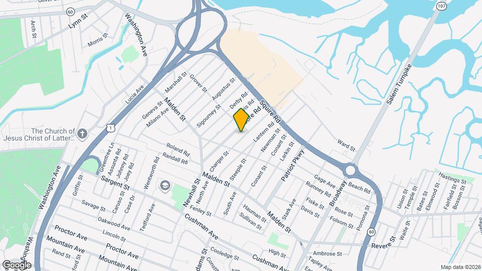 114 Charger St Map and Location Details