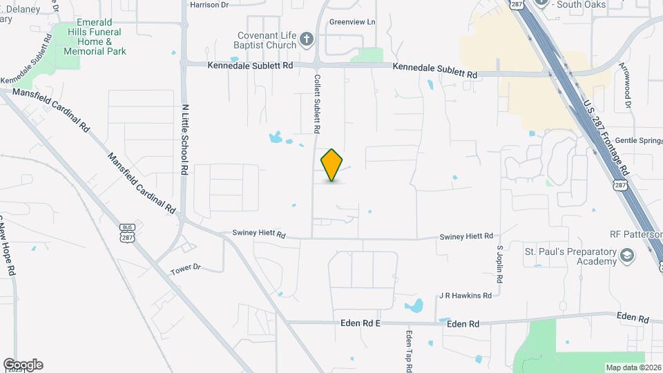 214 Collett Sublett Rd Map and Location Details