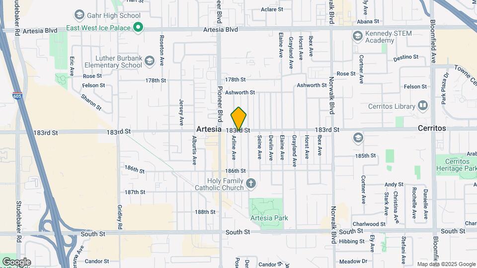 11840 183rd St Map and Location Details