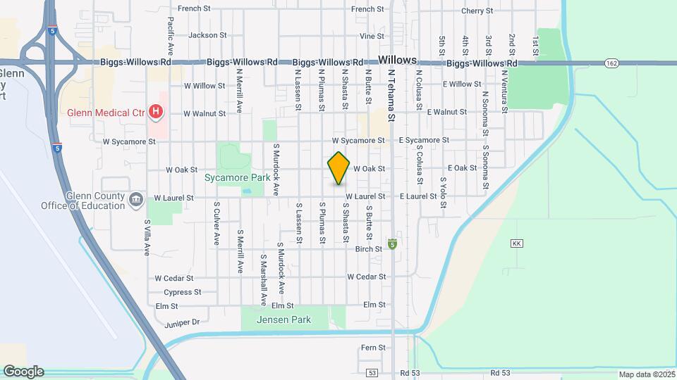 247 S Shasta St Map and Location Details