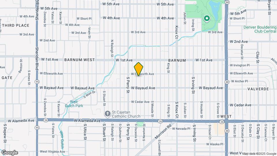 26 S Osceola St Map and Location Details